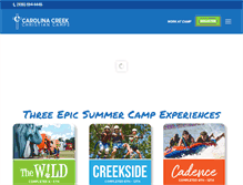 Tablet Screenshot of carolinacreek.org